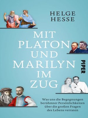cover image of Mit Platon und Marilyn im Zug